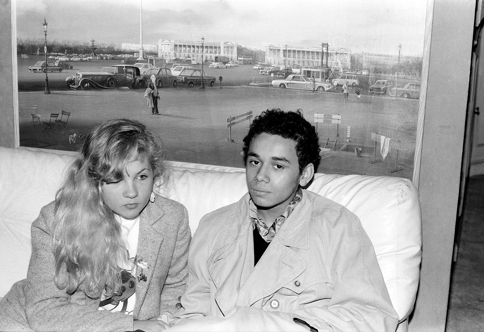 Eva Ionesco et Christian Louboutin 1979